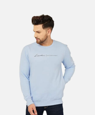 Men Full Sleeve Color Block Sweatshirt